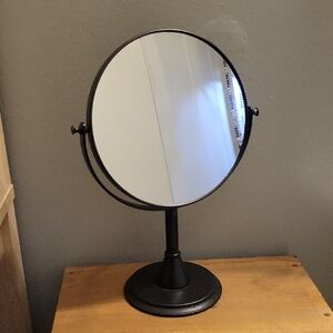 Oil Rubbed Bronze Adjustable Vanity Mirror Dual Sided